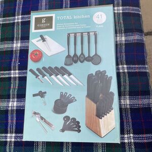 Gibson Overseas Inc 6415941 Imperial Home Flare 41 Piece Cutlery Combo Set New